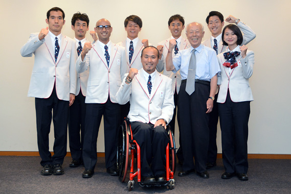 平成28年度YMFSスポーツチャレンジ助成審査委員長奨励賞(代表権獲得)表彰式