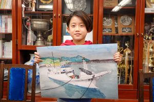 第33回 全国児童水辺の風景画コンテスト農林水産大臣賞