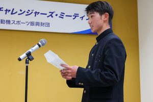 決意表明|第17期生代表 野口颯さん