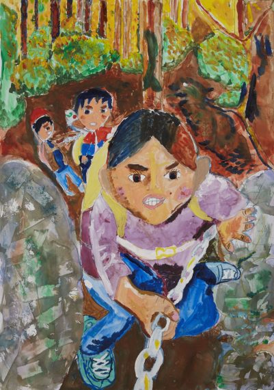 2023年度（第35回） 全国児童 自然体験絵画コンテスト 国立青少年教育振興機構 理事長賞