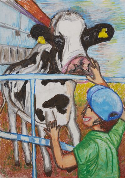 2023年度（第35回） 全国児童 自然体験絵画コンテスト YMFS特別賞（千足耕一理事選）