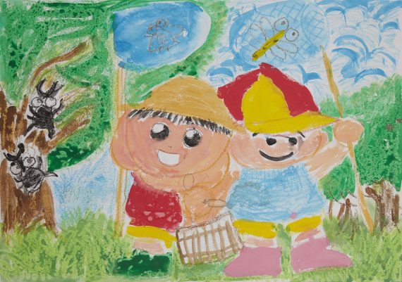 2023年度（第35回） 全国児童 自然体験絵画コンテスト 幼児部門 銅賞