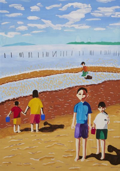 2023年度（第35回） 全国児童 自然体験絵画コンテスト 高学年部門 銀賞