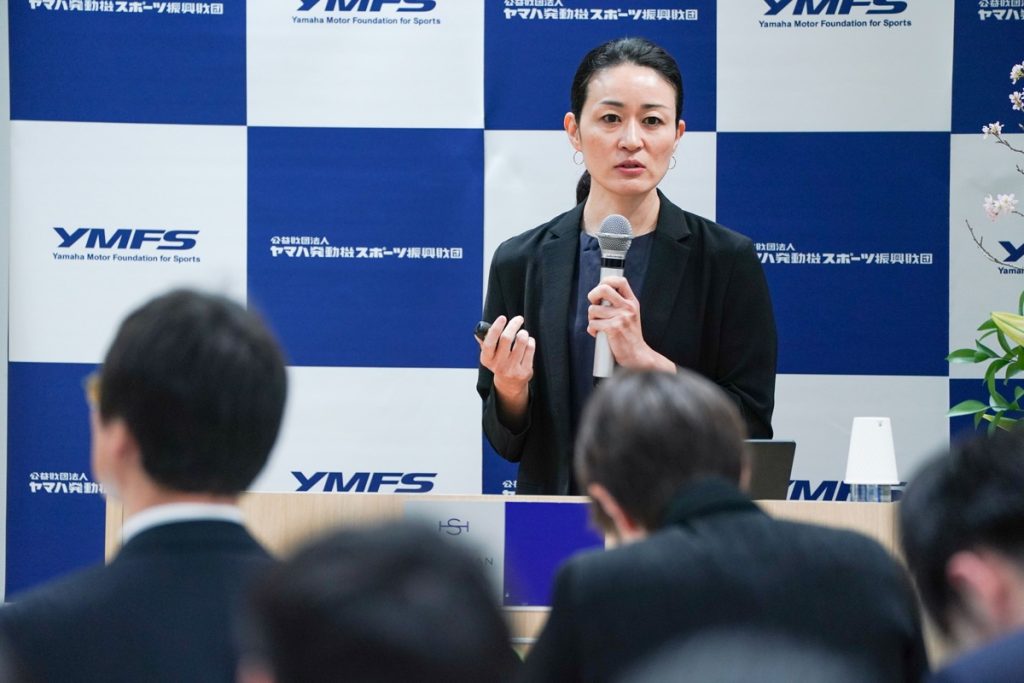 2023年度（第17回）スポーツ・チャレンジャーズ・ミーティング 特別講演「私がスポーツ医学を志すまで」 能瀬さやか氏