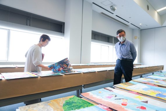 第36回「全国児童 自然体験絵画コンテスト」予選