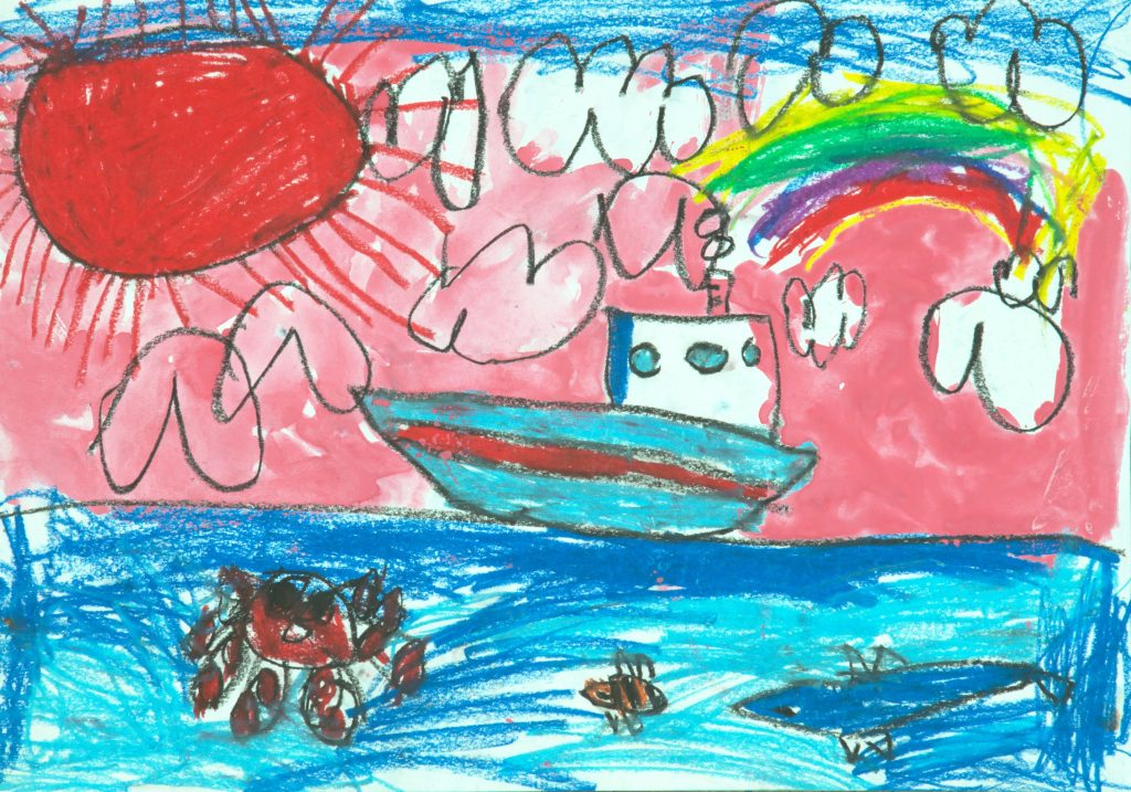 第36回「全国児童 自然体験絵画コンテスト」国土交通大臣賞