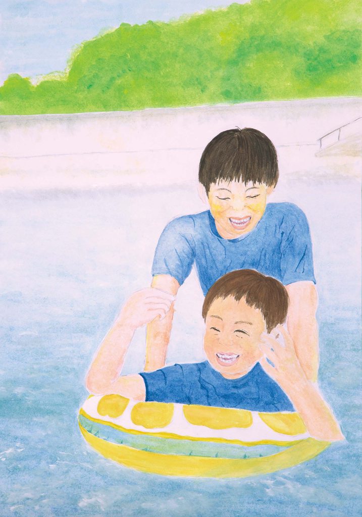 第36回「全国児童 自然体験絵画コンテスト」YMFS特別賞(渡部克明理事長選)