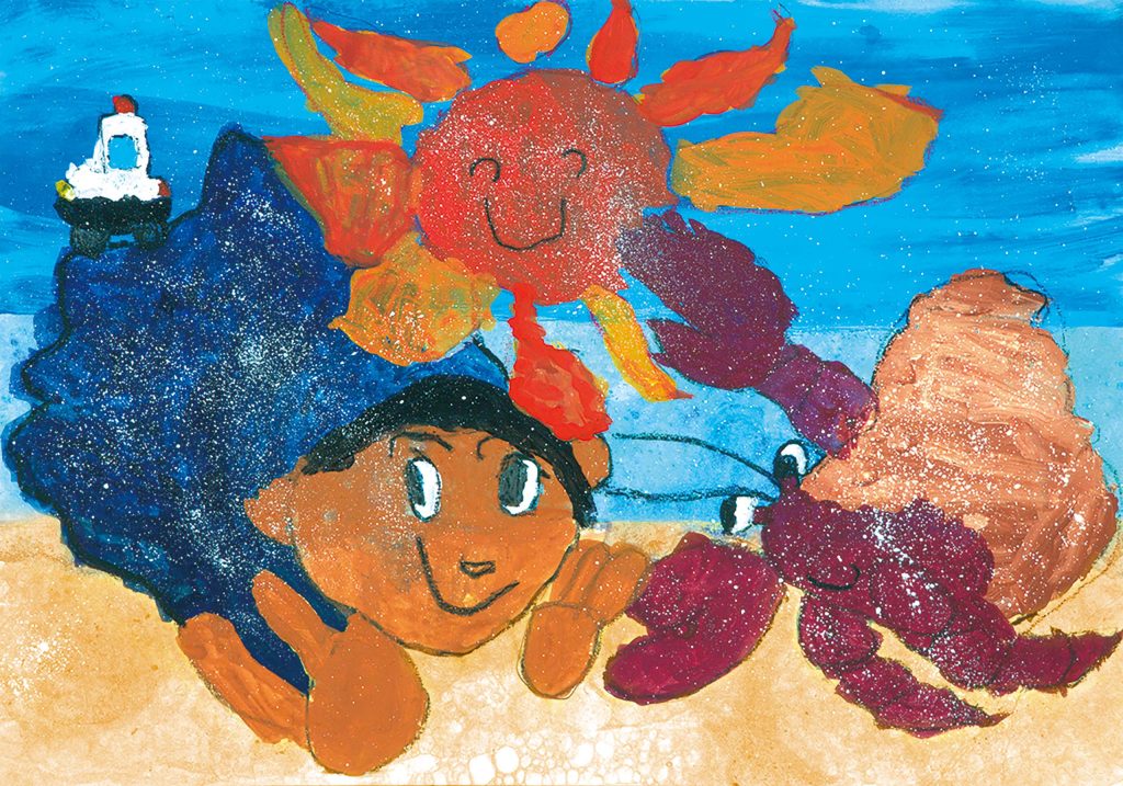 第36回「全国児童 自然体験絵画コンテスト」幼児部門 金賞