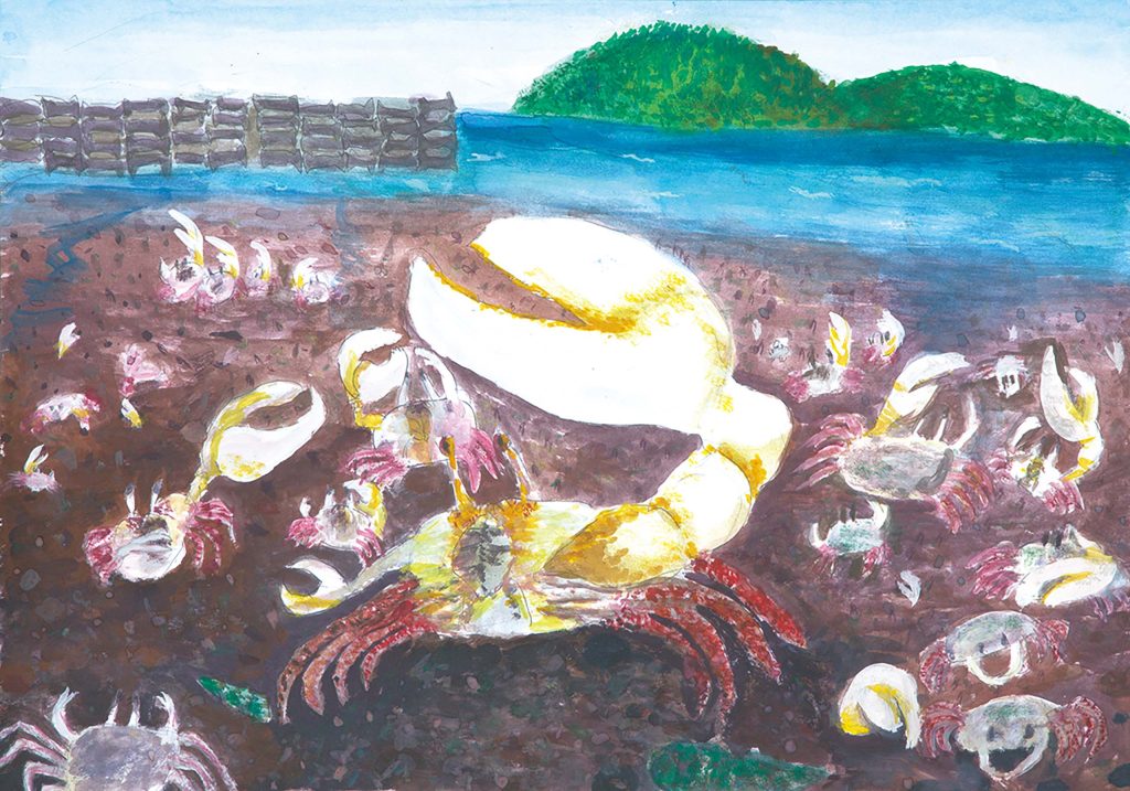 第36回「全国児童 自然体験絵画コンテスト」低学年部門 銀賞