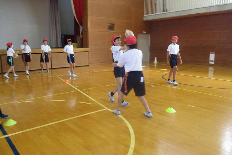 静岡市立清水庵原小学校(タグラグビーセット)