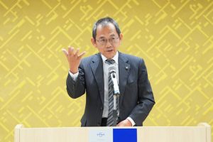 修了式挨拶|渡部克明理事長