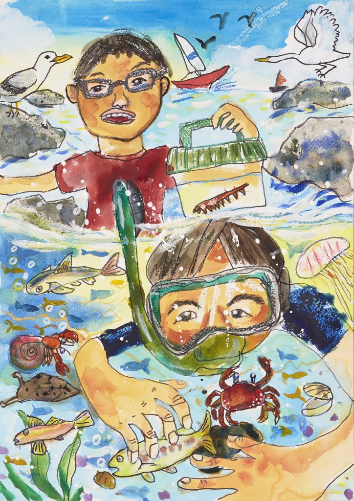 2025年度 全国児童自然体験絵画コンテスト 文部科学大臣賞