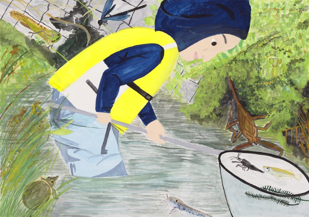 2025年度 全国児童自然体験絵画コンテスト 環境大臣賞
