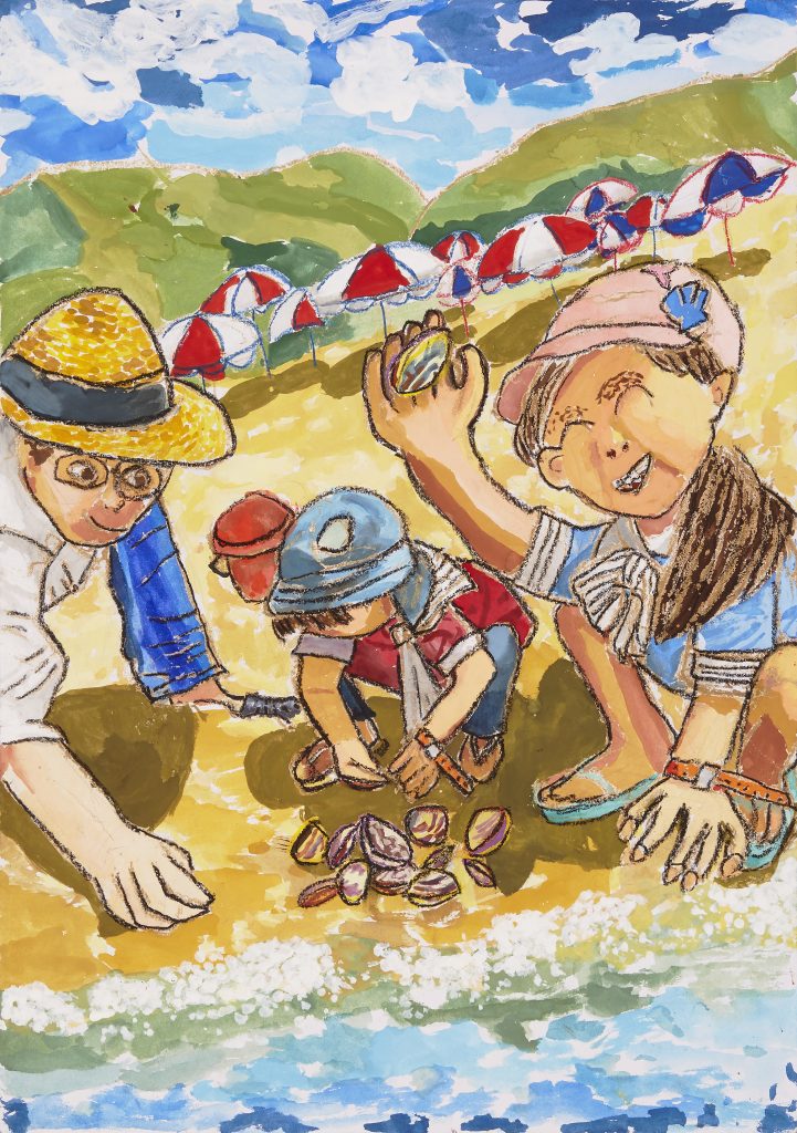 2025年度 全国児童自然体験絵画コンテスト 日本マリーナ・ビーチ協会 会長賞