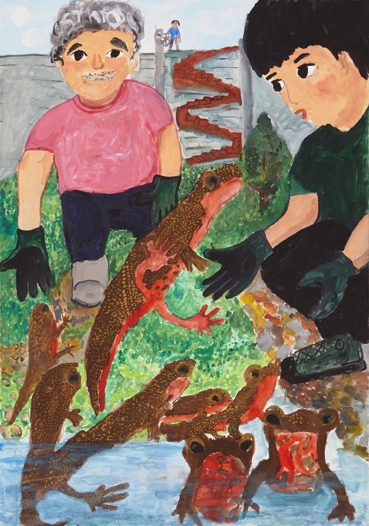 2025年度 全国児童自然体験絵画コンテスト 国立青少年教育振興機構 理事長賞