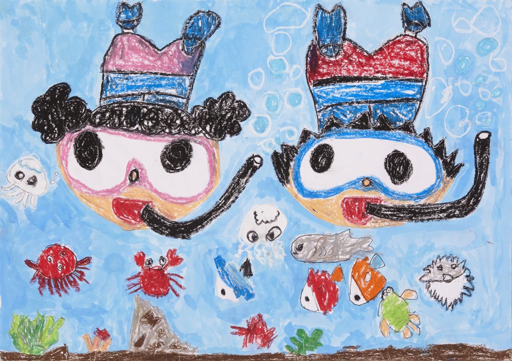 2025年度 全国児童自然体験絵画コンテスト 日本海洋レジャー安全・振興協会 会長賞