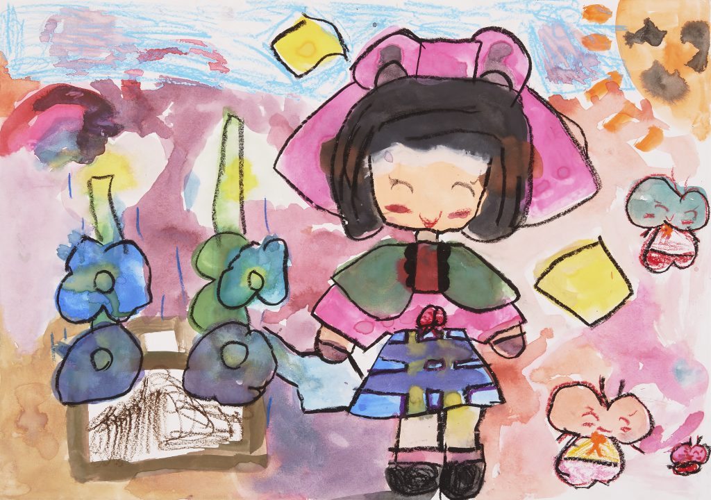 2025年度 全国児童自然体験絵画コンテスト 幼児部門 優秀賞 金賞