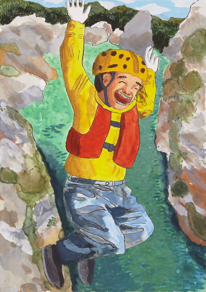 2025年度 全国児童自然体験絵画コンテスト 小学校高学年部門 銀賞