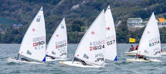 2024年度(第33回)セーリング・チャレンジカップ IN 浜名湖 レース風景