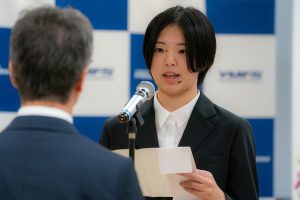 決意表明｜第20期生代表 清水菜乃さん