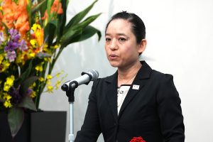 来賓祝辞｜八木 由里 （日本オリンピック委員会 常務理事）