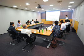 平成23年度スポーツチャレンジ助成 第2回目中間報告会を実施しました