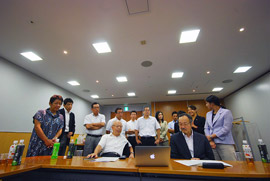 平成23年度スポーツチャレンジ助成 第2回目中間報告会を実施しました