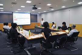 平成23年度スポーツチャレンジ助成 第3回目中間報告会を実施しました