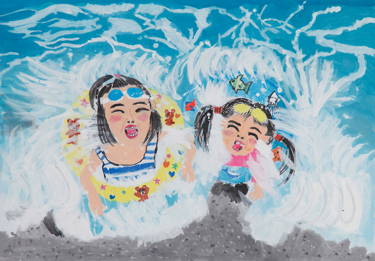 平成25年度・第25回 作品紹介｜全国児童 水辺の風景画コンテスト｜公益