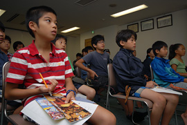 指導者から「去年より“学ぼうという姿勢”が高まった」と講評を受ける